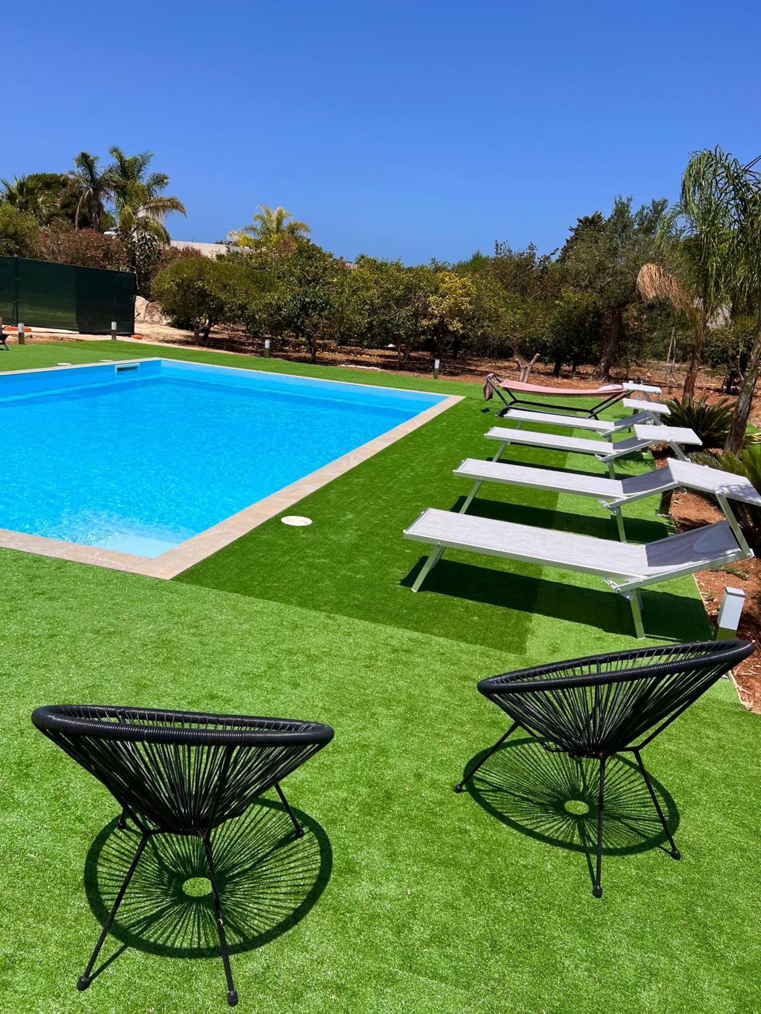 Villa Siciliana Con Piscina "Dal Picciotto" Marsala Exteriör bild